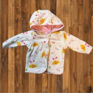 🍯 Disney Winnie the Pooh Reversible Baby Jacket – Size 9M | Cozy & Adorable